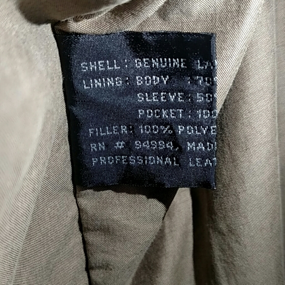 Genuine Lamb leather jacket - Picture 5 of 8